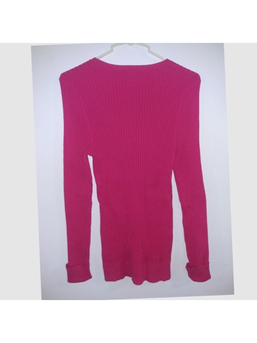 Victoria Secret Pink Ribbed Sweater - Picture 3 of 4